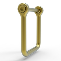 U clasp classic, Allen screw - Thumbnail 4