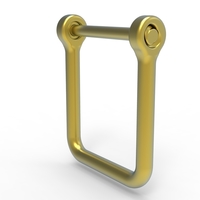 U clasp classic, Allen screw - Thumbnail 7
