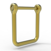 U clasp classic, Allen screw - Thumbnail 9