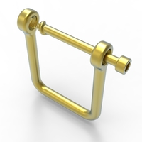U clasp classic, Allen screw - Thumbnail 12
