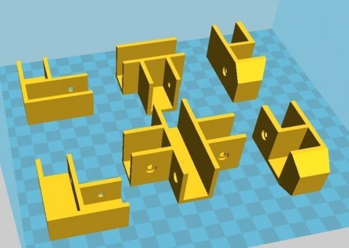 3D Desk - Moidules Remix for 16mm cardboard 3D Print 51922