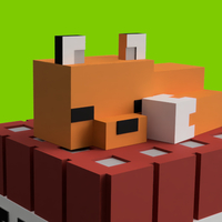 HUCHA / ALCANCIA DE ZORRO DE MINECRAFT SOBRE TNT - Thumbnail 4