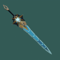 espada caballero serpiente negra/ genshin impact - Thumbnail 5