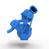 Diecast engine for Hot rod Version 3 Scale 1:25 - Thumbnail 5