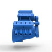 Diecast engine for Hot rod Version 3 Scale 1:25 - Thumbnail 13