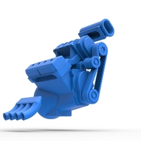 Diecast engine for Hot rod Version 3 Scale 1:25 - Thumbnail 19