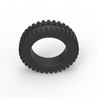 Diecast offroad tire 73 Scale 1:25 - Thumbnail 6