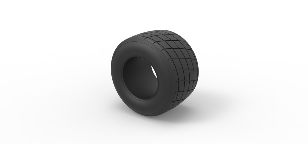 Diecast Dirt Sprint racing tire 24 Scale 1:25 3D Print 519378