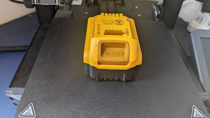 DeWalt 20V Battery Button  3D Print 519389