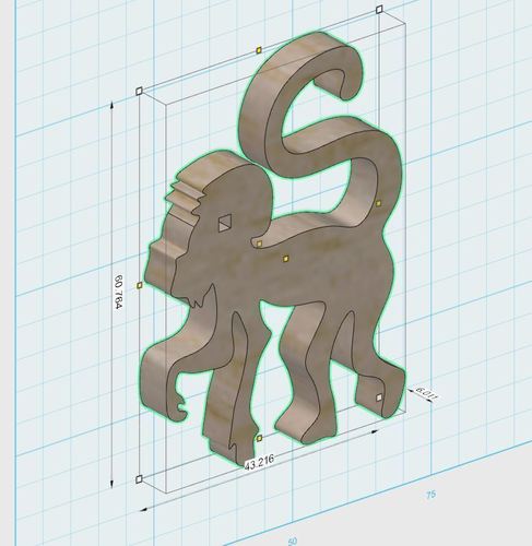 Monkey 3D Print 51940