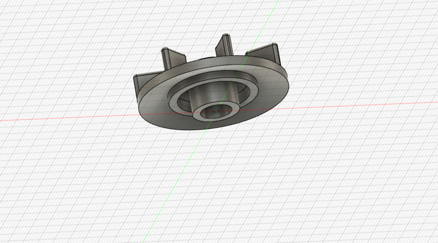 Cooling fan for electric motor 3D Print 519448