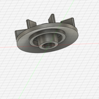 Cooling fan for electric motor - Thumbnail 3