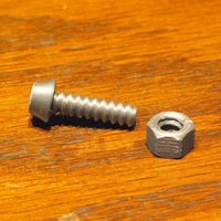 Small M6x20 button head Phillips bolt 3D Printing 51965