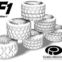 Small OPENRC F1 Rain Tires 1 3D Printing 52041