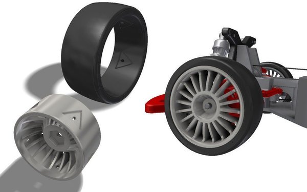 Touring RC Car tires 1