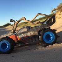 Set of NoS (No Screws) RC-tires dedicated to OpenRC Truggy - Thumbnail 2