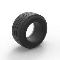 Diecast Whitewall race tire Scale 1:25 - Thumbnail 8