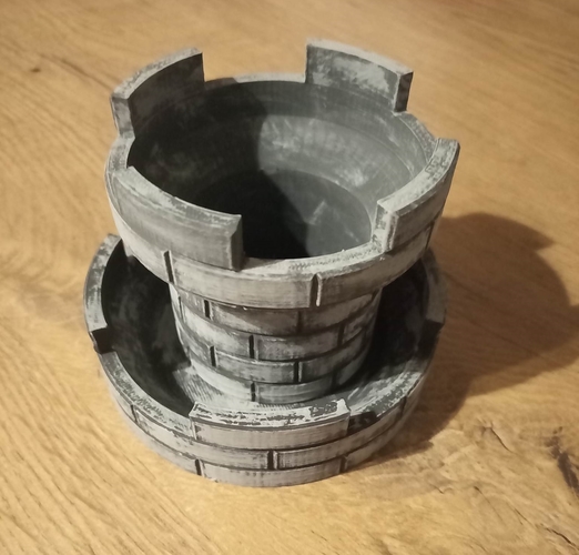 Bastion planter - Supportless 3D Print 520902