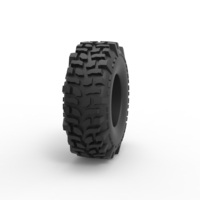Diecast offroad tire 74 Scale 1:25 - Thumbnail 3