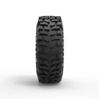 Diecast offroad tire 74 Scale 1:25 - Thumbnail 4