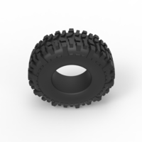 Diecast offroad tire 74 Scale 1:25 - Thumbnail 6