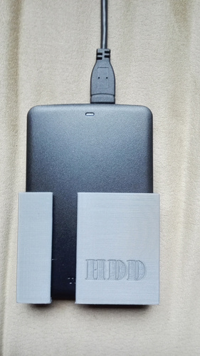 External Hard Disk Pocket 3D Print 52137