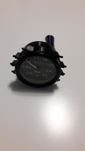 AIR POD BOOST GAUGE 52MM AUDI A3 8P 3D Print 521398