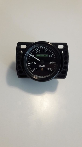 LEFT SIDE AIR POD BOOST GAUGE 52MM BMW E30 3D Print 521406