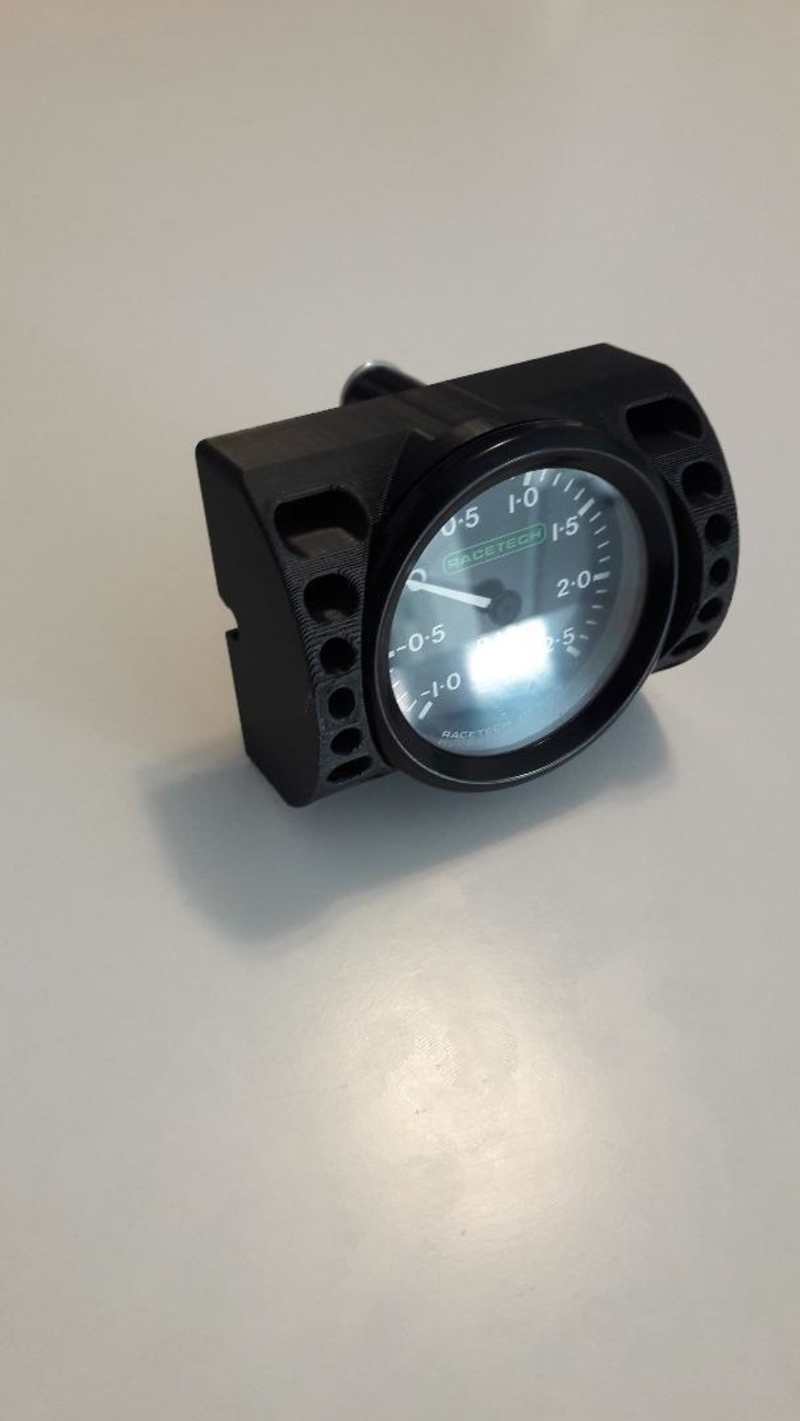 LEFT SIDE AIR POD BOOST GAUGE 52MM BMW E30