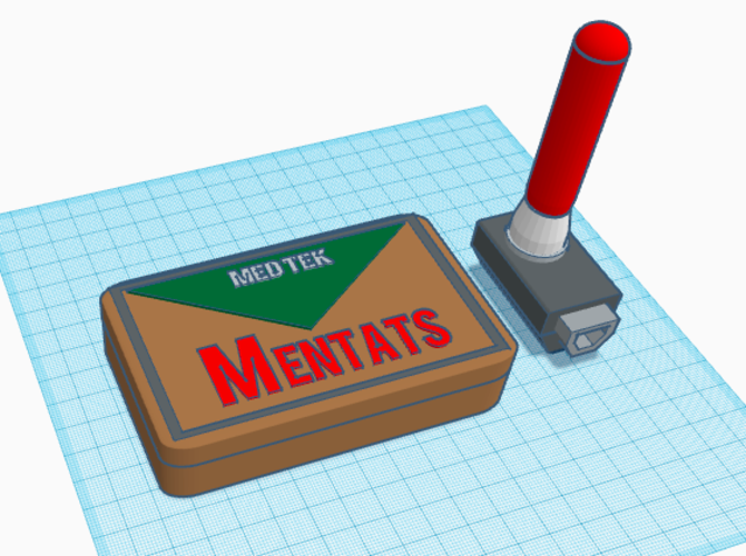 FALLOUT - Mentats & Jet Prop Chems 3D Print 521431