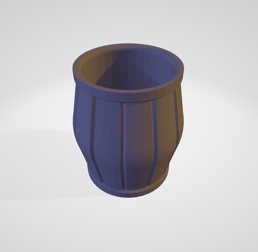 Barrel, Crate - opened - Supportless 3D Print 521458