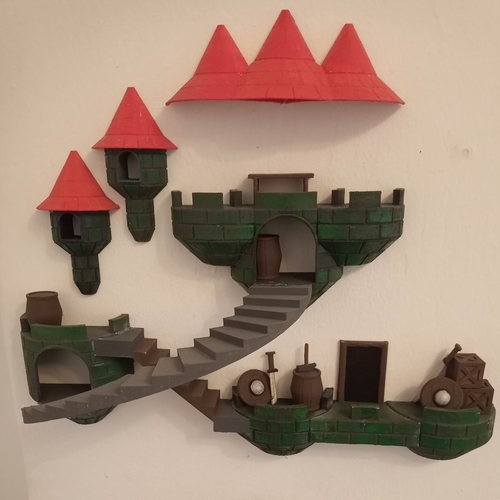 Hanging Castle 3D Print 521566