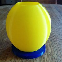 2 table lamps: plain & fancy - Thumbnail 1