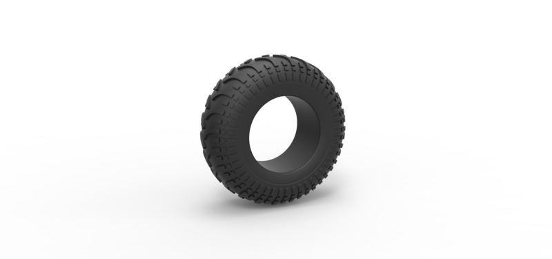 Low pressure tire 9 Scale 1:25
