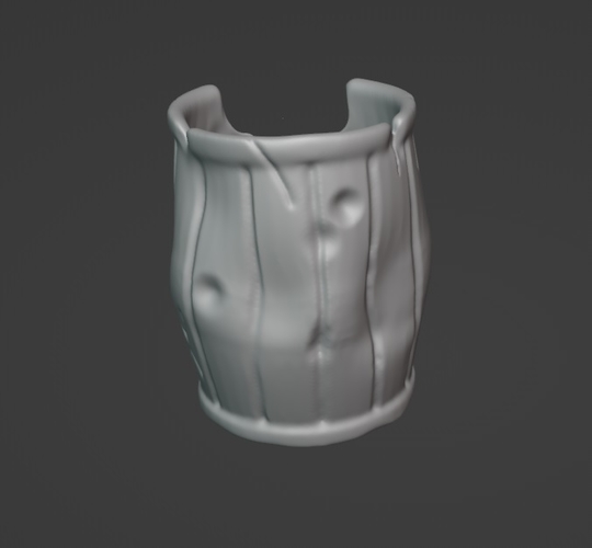 Ruined barrel - Supportless 3D Print 521697