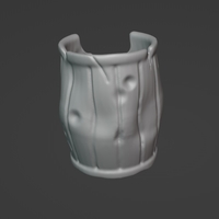 Small Ruined barrel - Supportless 3D Printing 521697