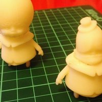 Small Cartoon Characters - No support 3D Printing 52174
