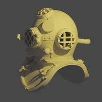 Diving Helmet - Thumbnail 1