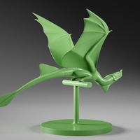 Small dragon figurine - Thumbnail 2
