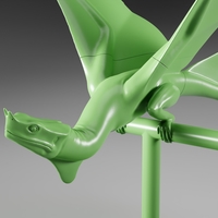 Small dragon figurine - Thumbnail 3