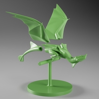 Small dragon figurine - Thumbnail 4