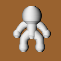 MUÑECO SECCIONADO EN Z-SECTIONED DOLL IN Z - Thumbnail 1