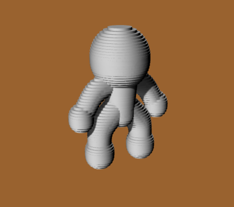 MUÑECO SECCIONADO EN Z-SECTIONED DOLL IN Z