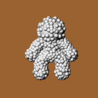 MUÑECO FORMADO POR ESFERAS-DOLL FORMED BY SPHERES - Thumbnail 1