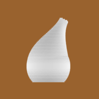 JARRA GOTA SECCIONADA EN Z -DROP JUG SECTIONED IN Z - Thumbnail 1