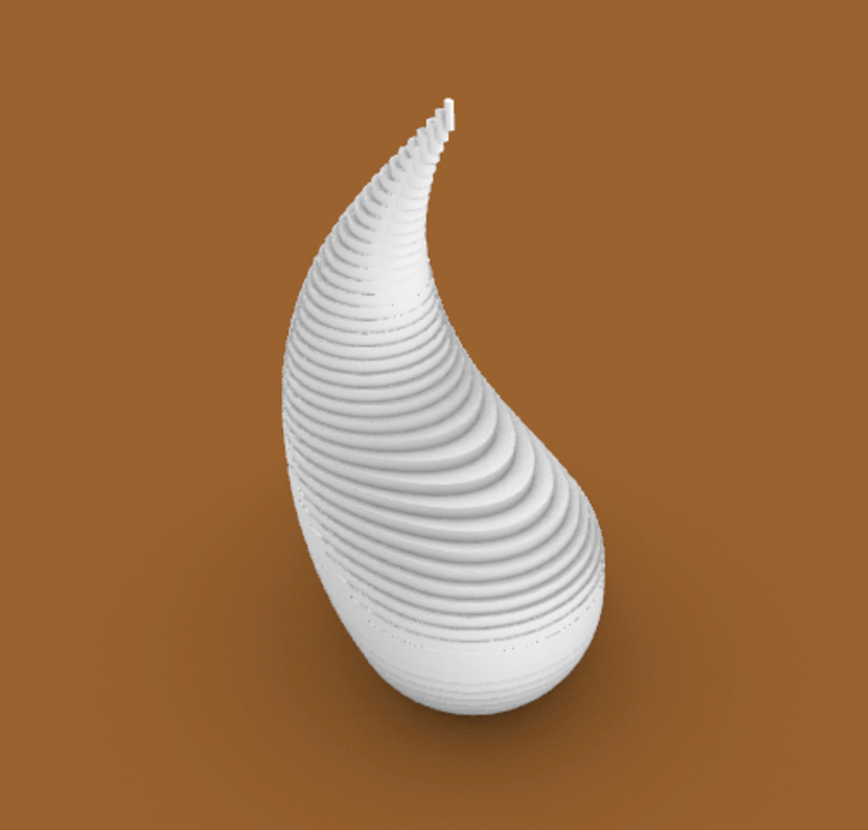 GOTA SECCIONADA EN Z- Z-SECTIONED DROP