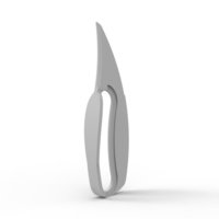 Small Cuchillo de jardineria - Gardening knife 3D Printing 52207