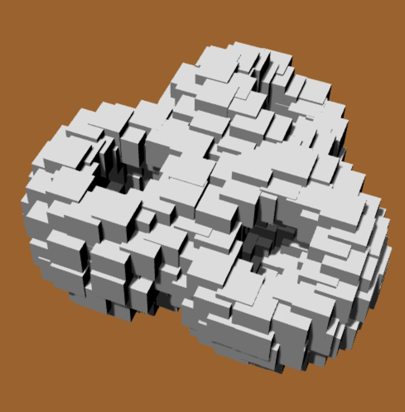 MACETA FLORERO ESFERAS CÚBICO-POT VASE CUBIC SPHERES