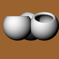 MACETA FLORERO ESFERAS- SPHERES VASE POT - Thumbnail 1