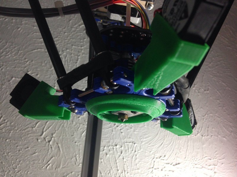 Low Clearance Rostock Max Fan Duct